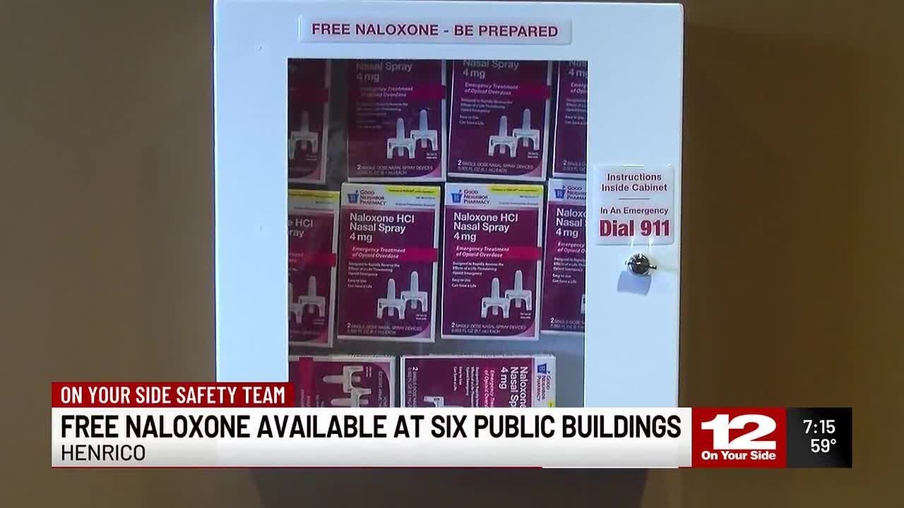 Henrico expands free Naloxone access at libraries, mental health offices