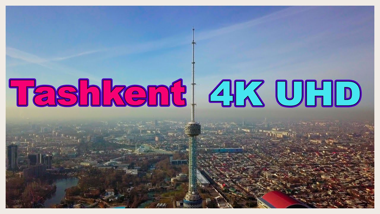 Tashkent, the capital of Uzbekistan filmed in 4K UHD Drone, 타슈켄트 여행지 소개