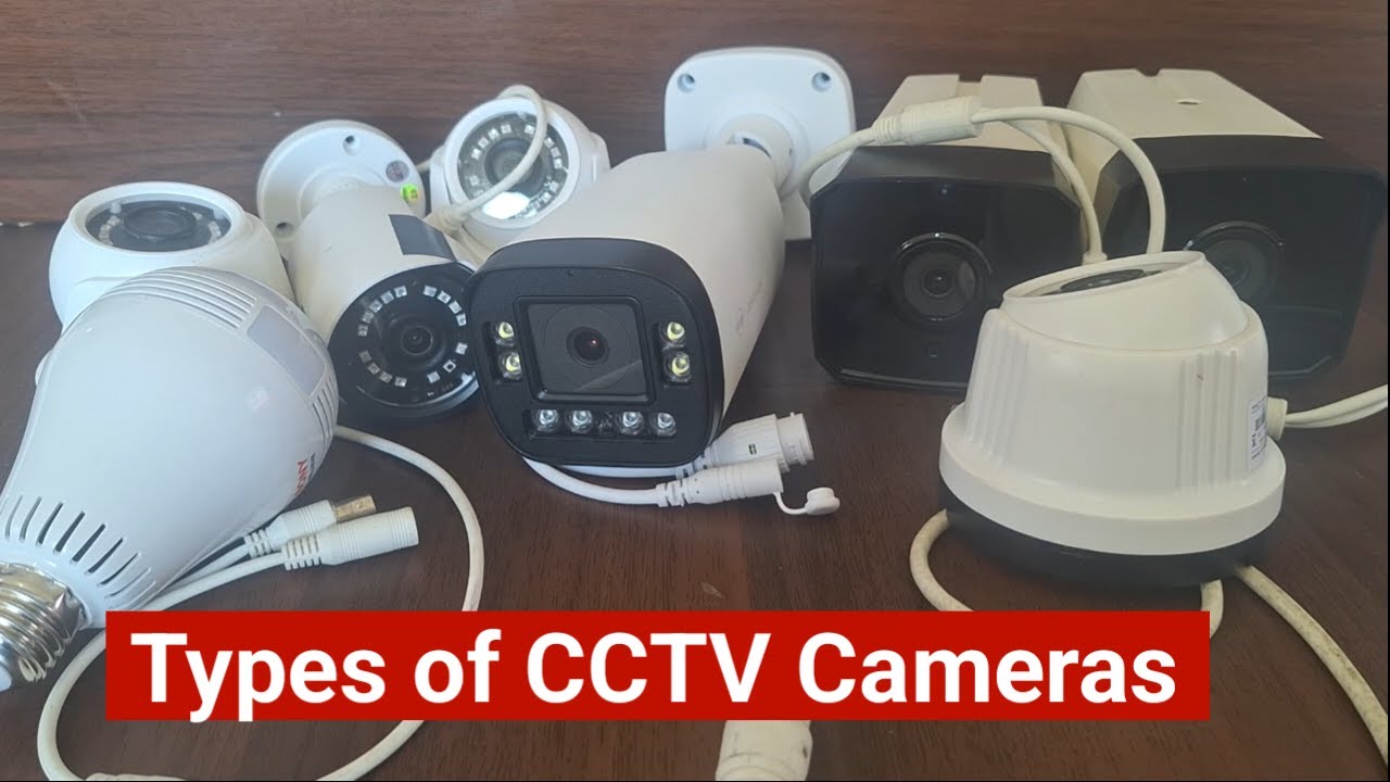 Types of cctv cameras