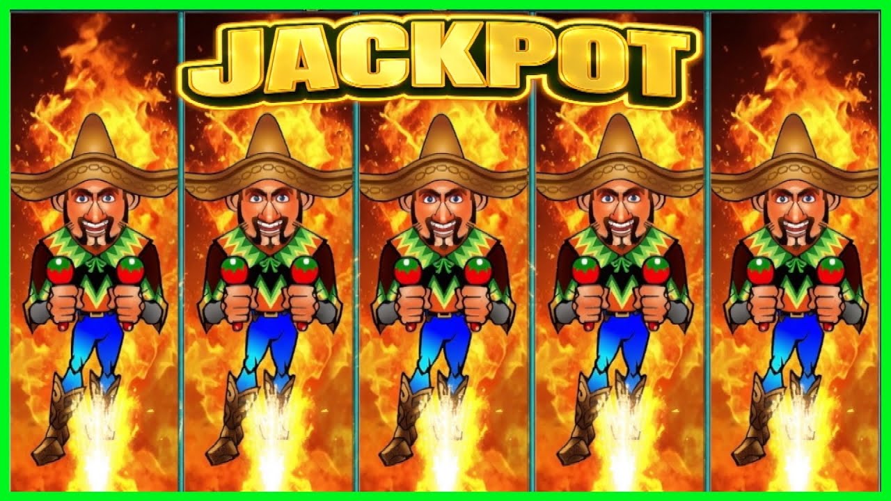 ★★SPICY JACKPOTS★★HIGH LIMIT★★JUMPIN JALAPE&Ntilde;OS SLOT MACHINE (KONAMI)