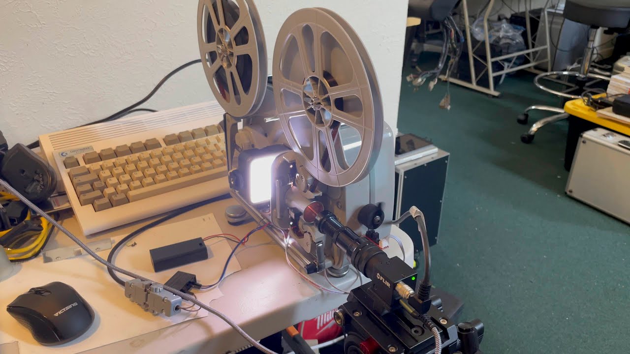 Super-8 BlackFly 4K Telecine Intro