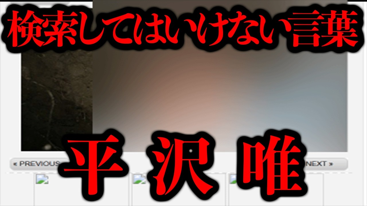 どんな画像がヒットしていた...？検索してはいけない言葉「平沢唯」【検索してはいけない言葉】