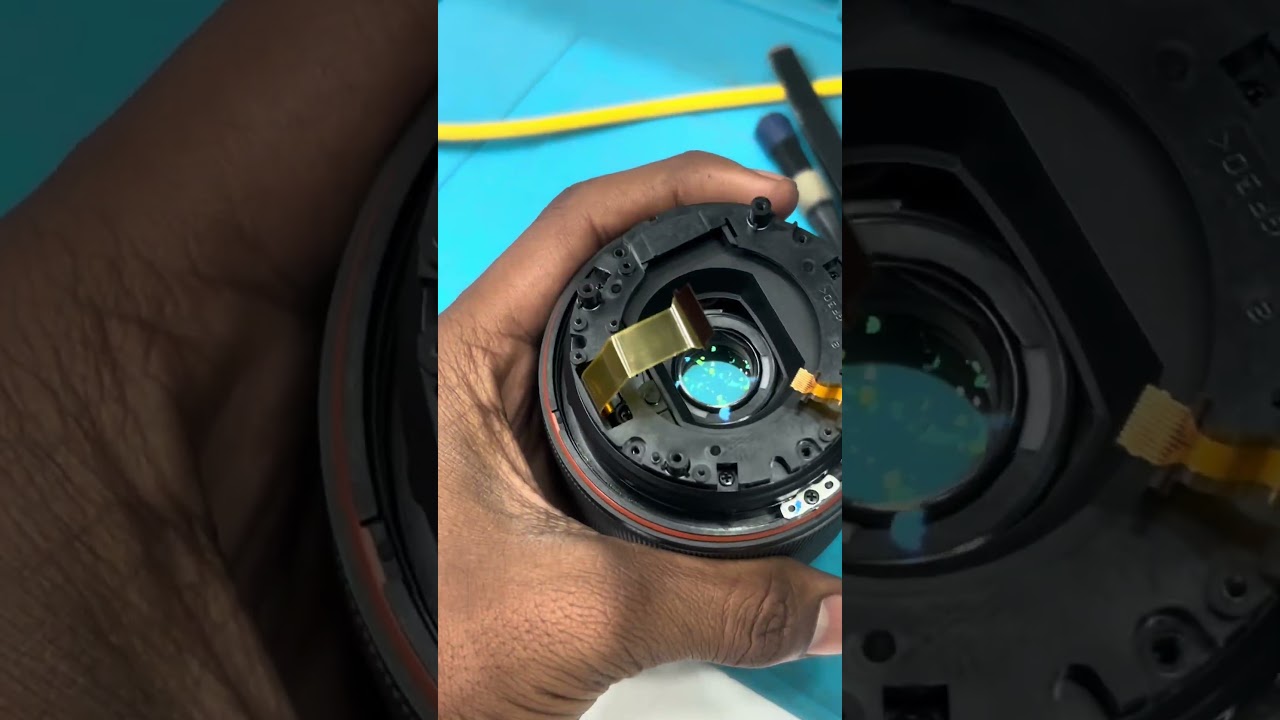 Sony a7iii aperture not show 