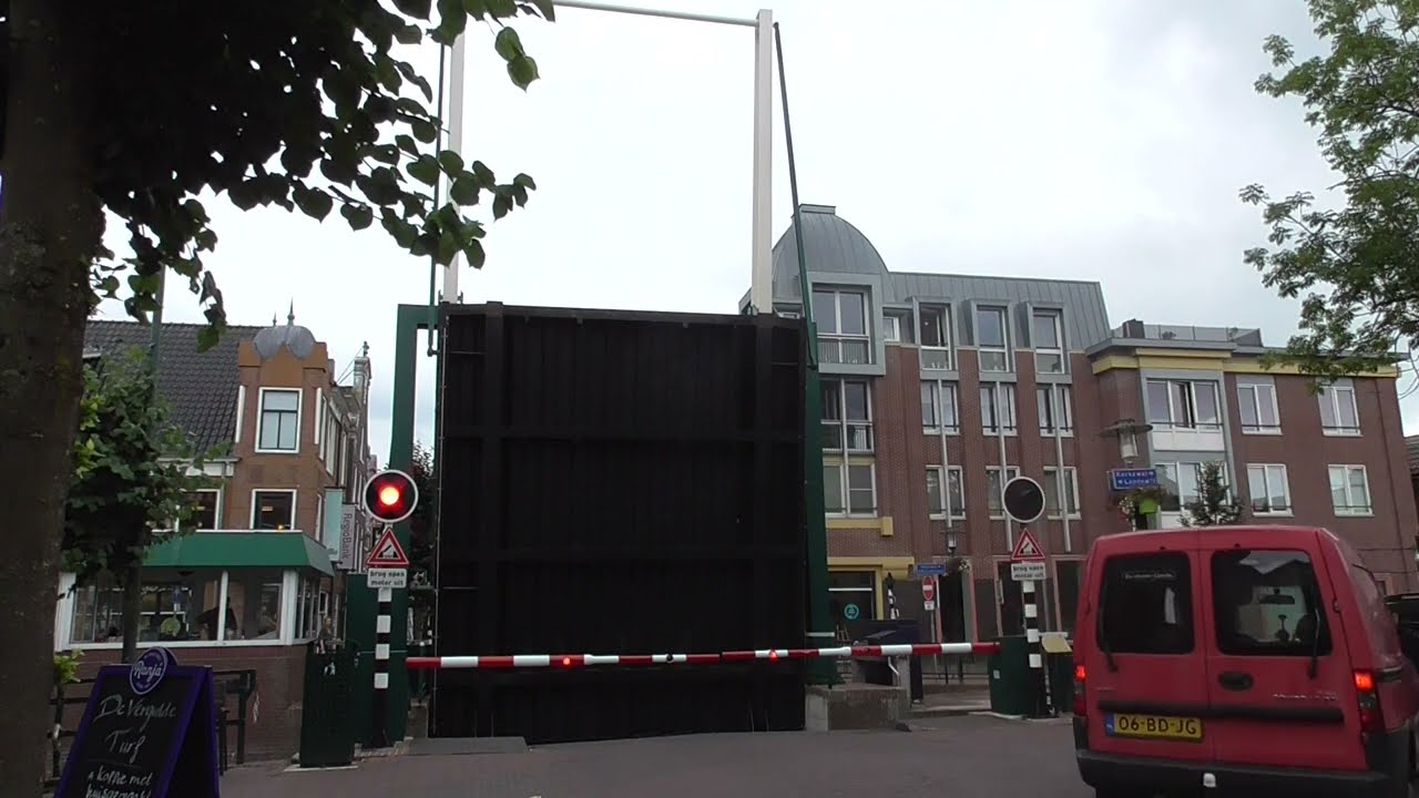 Brugopening Gerk Numanbrug De Gordyk Ophaalbrug Drawbridge/ Pont-levis/ Klappbrücke