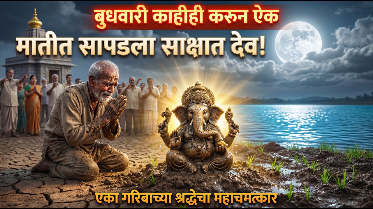 मातीत सापडला साक्षात देव! विठू कुंभाराची ही अद्भुत कथा | Marathi Devotional Katha