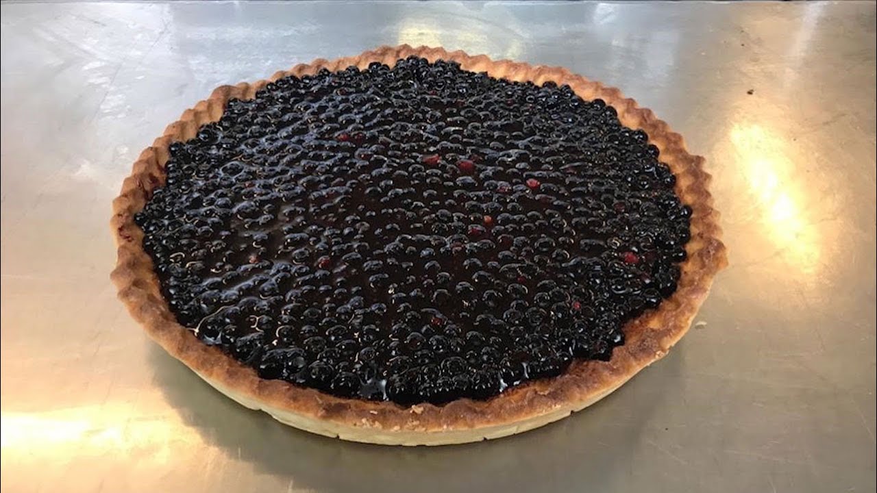 Tarte aux myrtilles, un restaurant dévoile sa recette. ABE-RTS