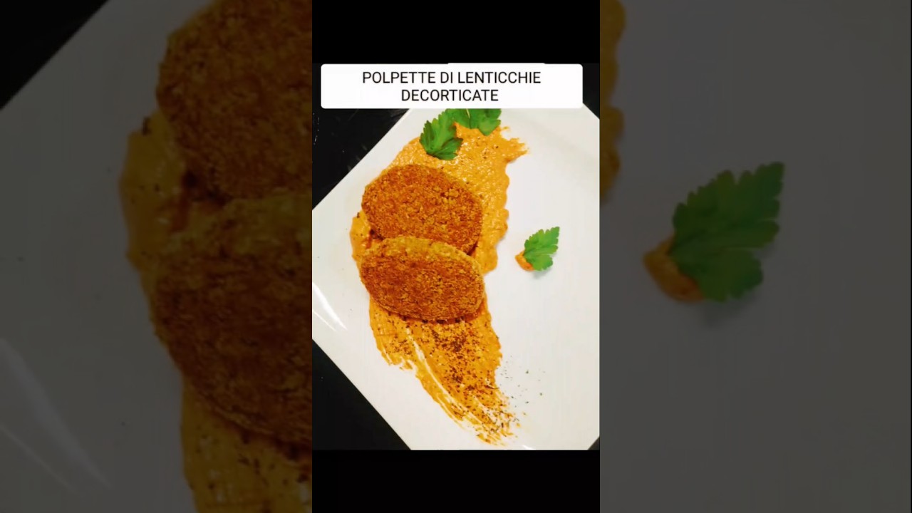 ✨👉 POLPETTE DI LENTICCHIE FAST‼️(senza ammollo)Musica: FriendsMusicista: LUC&Oslash; (from Audiio)#recipe
