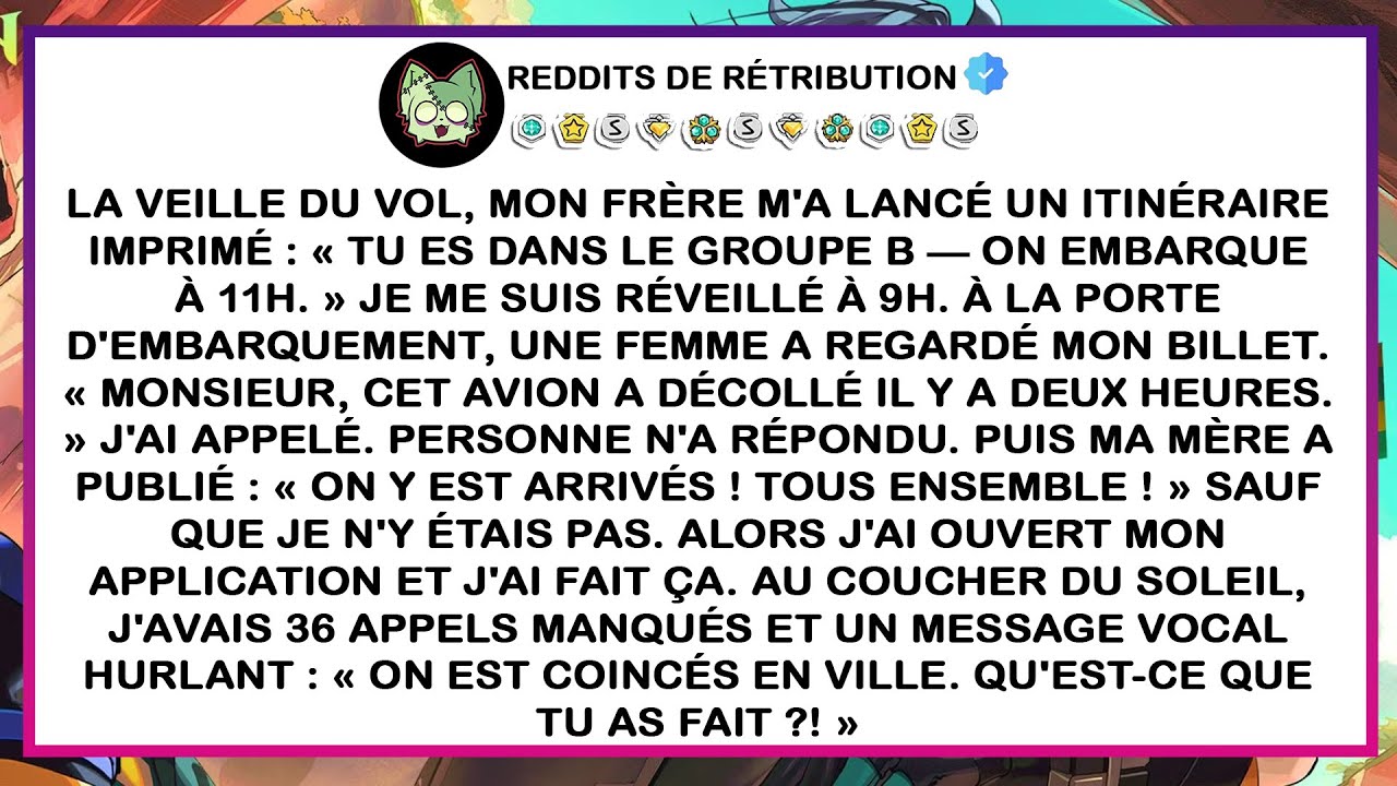 La veille du vol, mon frère m'a balancé un itinéraire imprimé : « Tu es dans le groupe B — on embarq