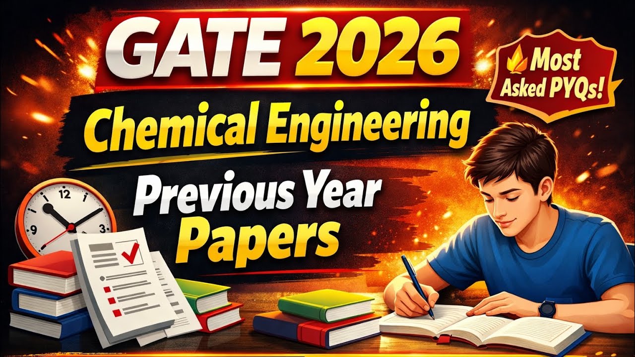 GATE 1999 Chemical Engineering Question Paper MCQs | Part 1 