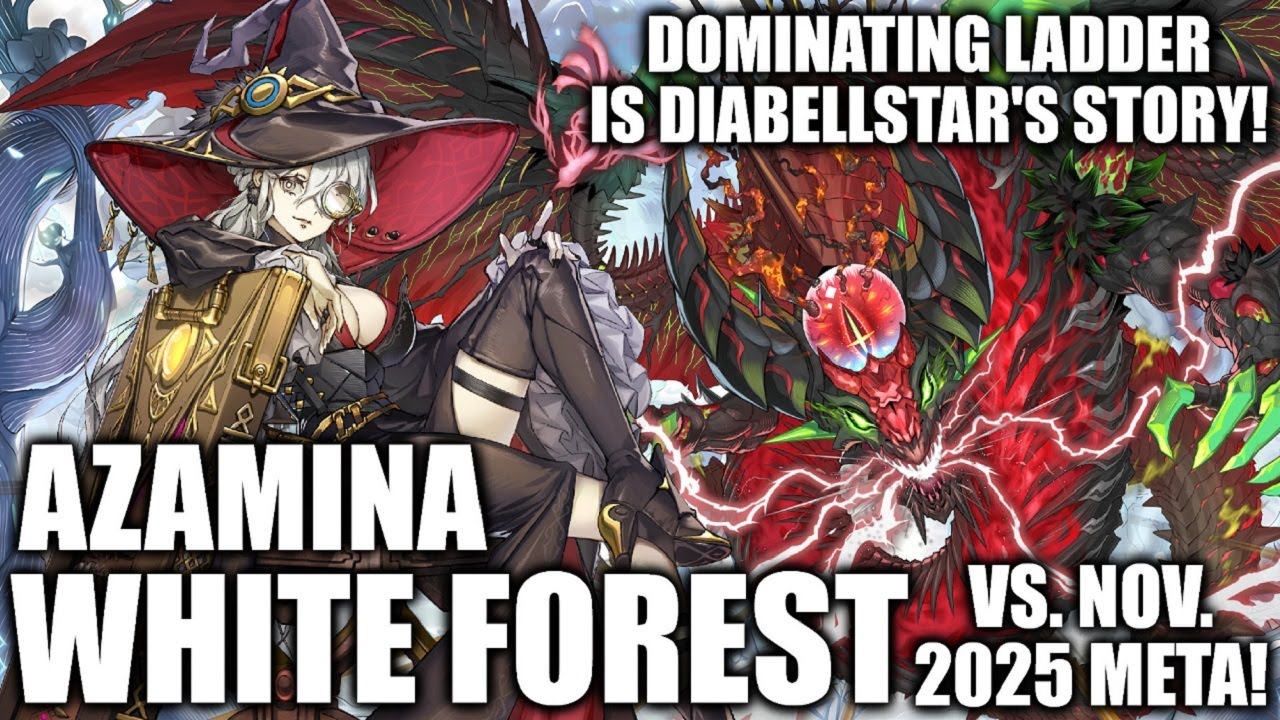 (Master Duel) DIABELLSTAR IS BACK WITH A VENGEANCE - White Forest Azamina (November 2025)
