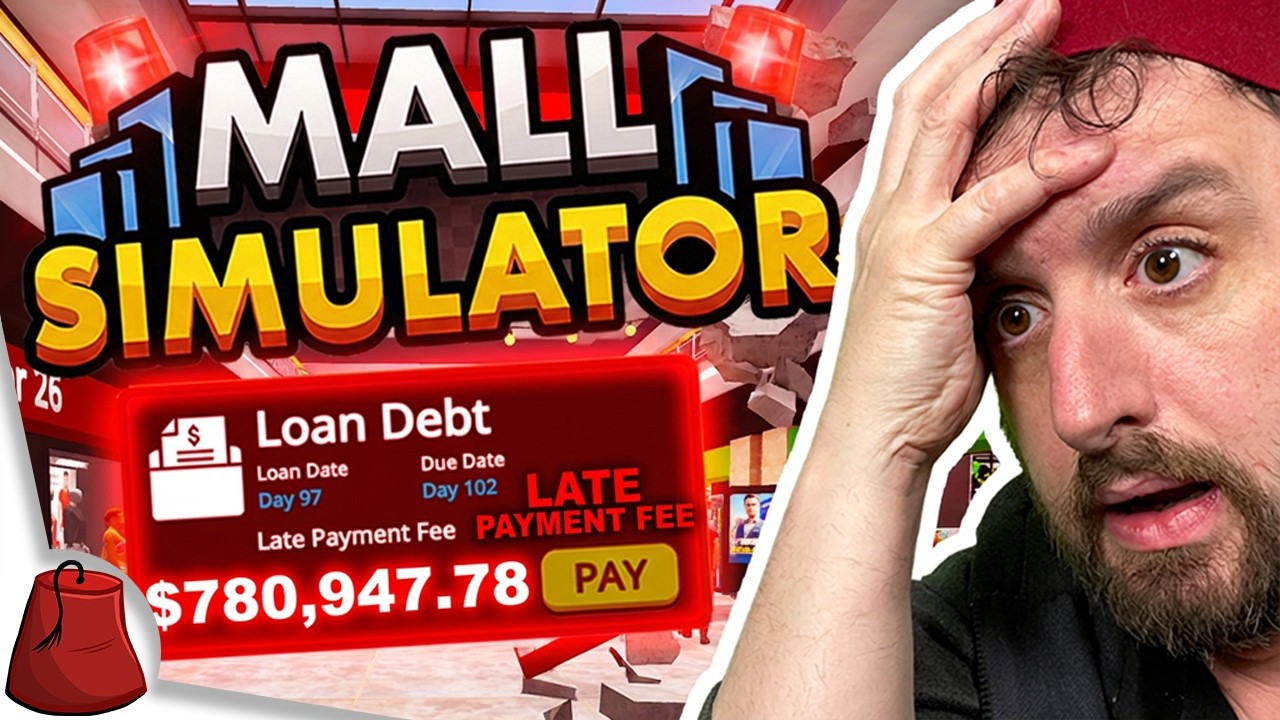 How is my Mall debt this HIGH?! 🚨 Mall Simulator