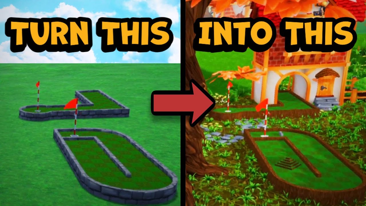 Golf It Editor Tutorial ⛳🛠 ||  Ep. 3 - Map Detailing and World Building