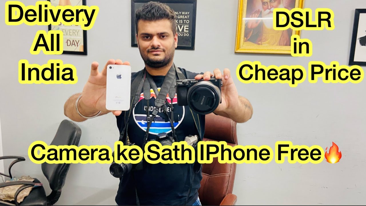 Sell Your Gadget IPhone Deal Only 99 🔥 Dslr Only 9999! Delivery All India! 50% Discount on Cameras!