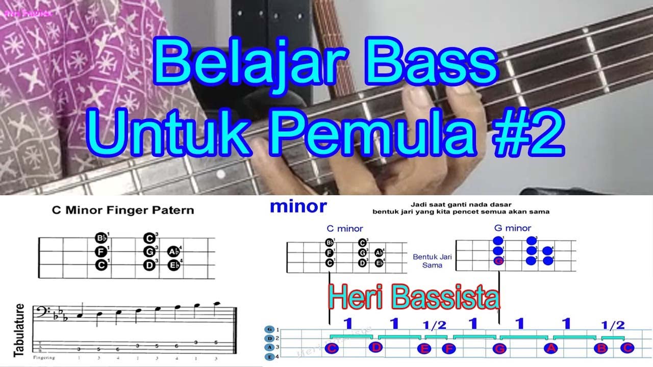 Belajar Dasar Bass Untuk Pemula #2