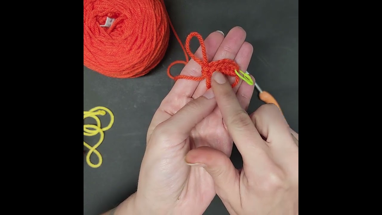 Small Bag Pattern Magic Ring Tutorial 🙃