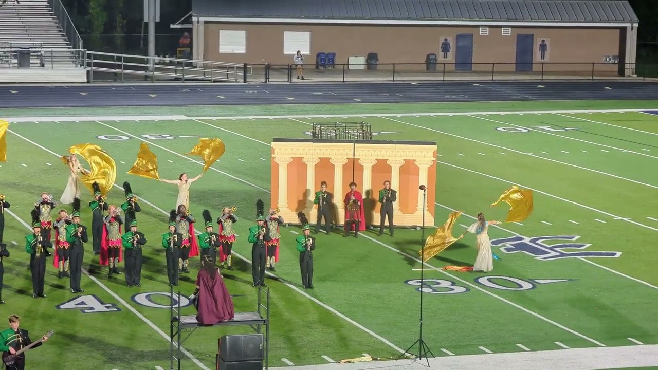 2025-09-27 A.C. Reynolds High School Rockets Marching Band: Pompeii @ Land Of Sky Competition 