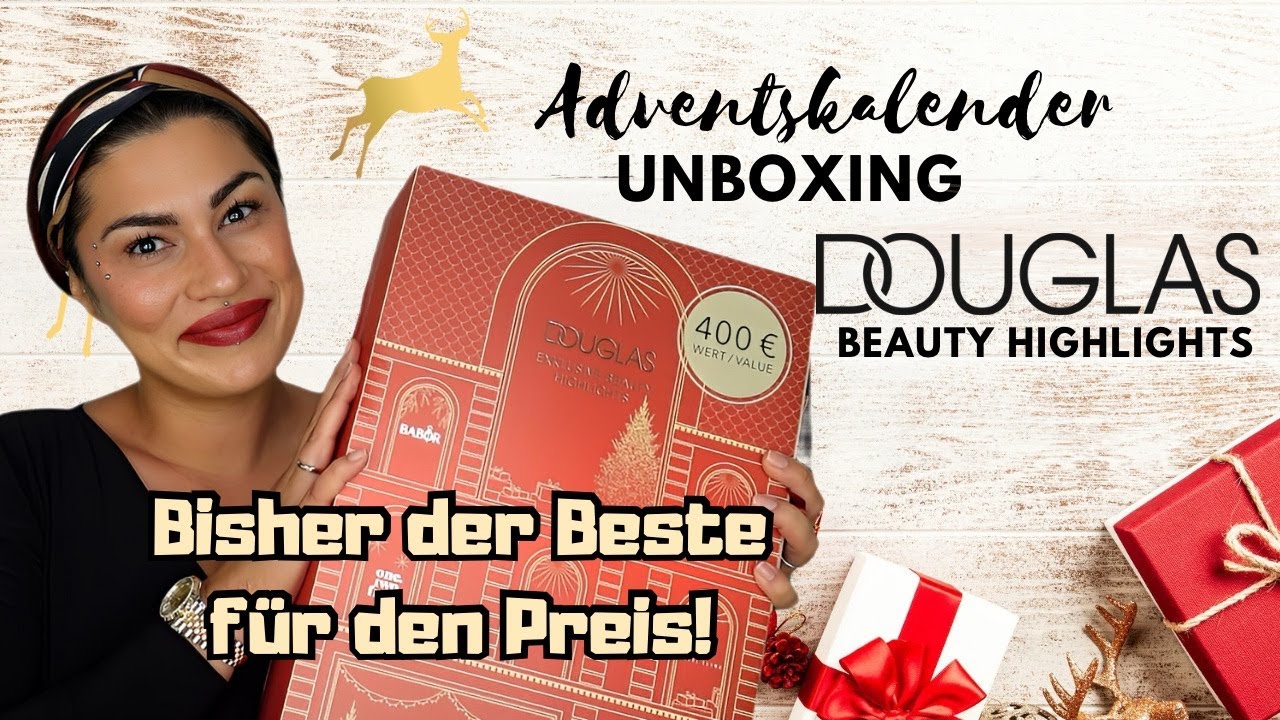 Douglas Beauty Highlights Adventskalender 2024 Unboxing - Adventskalender 2024 Unboxing l Elanhelo