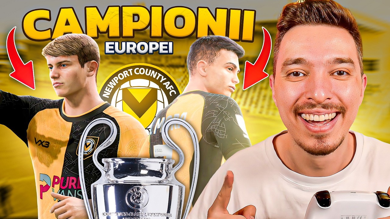 PREIAU NEWPORT COUNTY CEA MAI SLABA ECHIPA DIN ANGLIA SI II DUC SPRE GLORIE !!! EA FC 26 ROMANIA