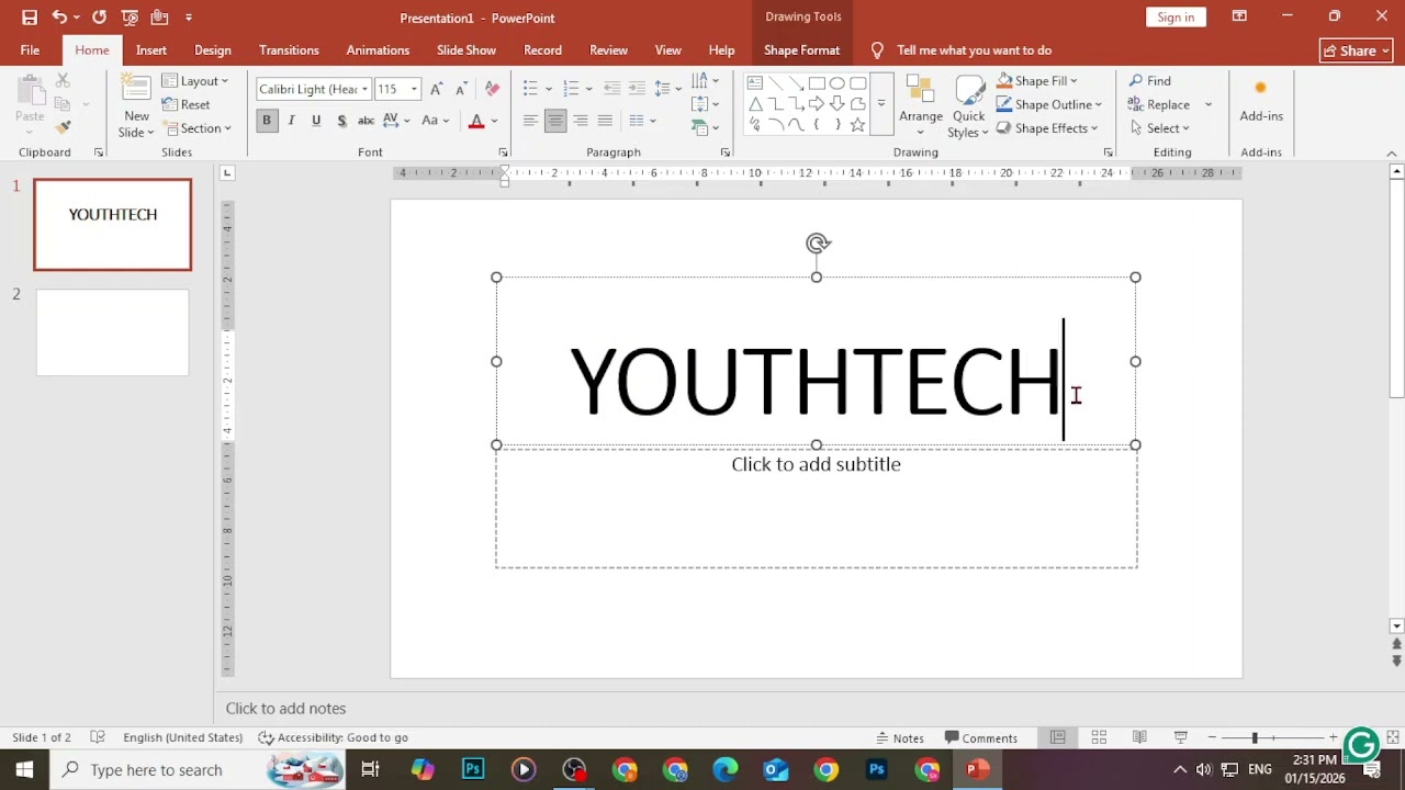 Power Point How to Create Slides