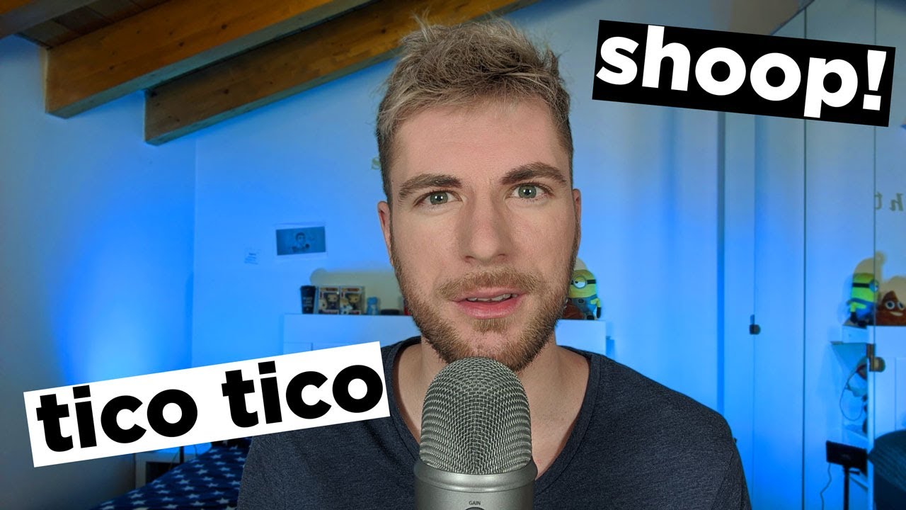 MOUTH SOUNDS - sk, shoop, tico tico, puff | ASMR Ita
