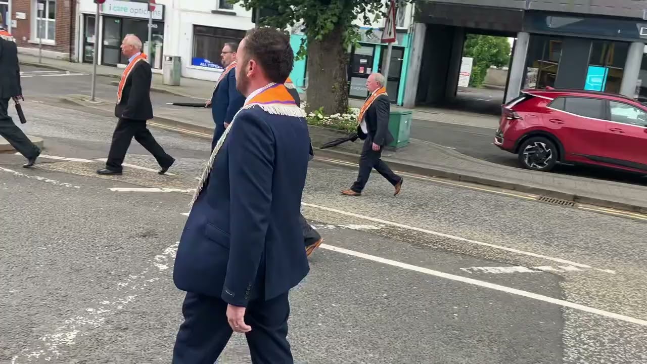 Limavady District LOL no 6 Annaul Battle Of The Boyne Sunday Parade and Church Service