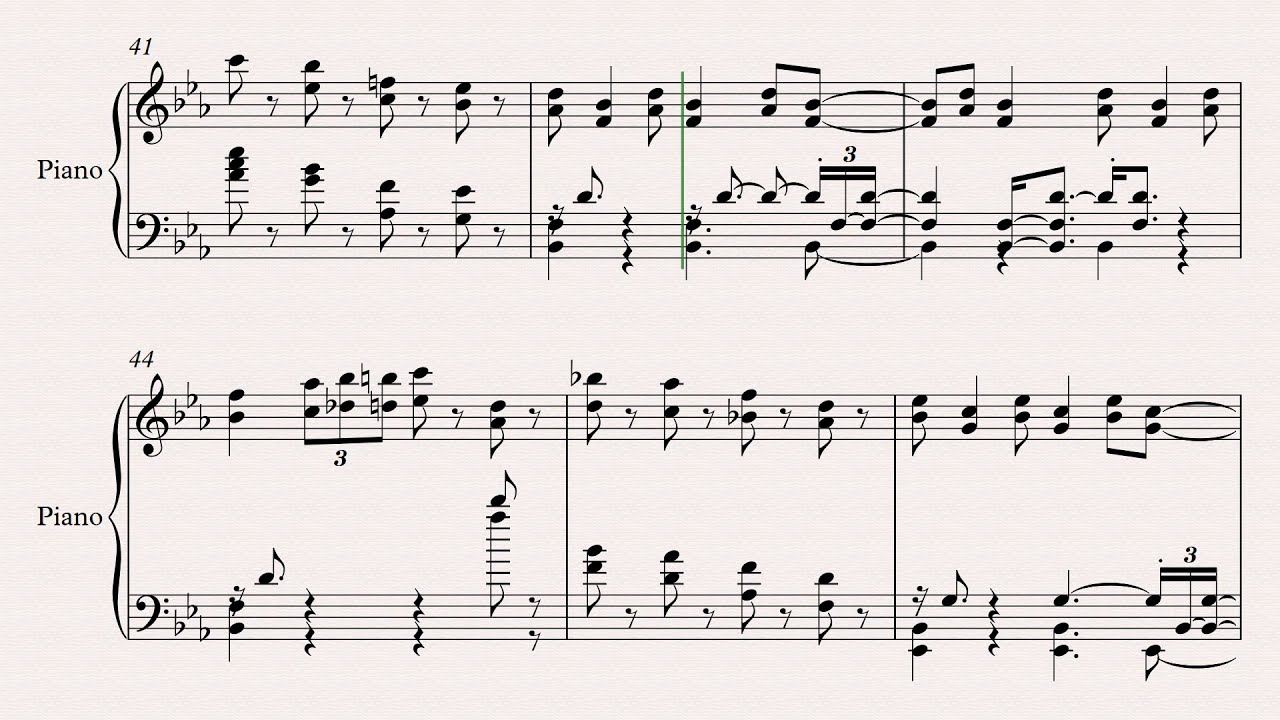 RAGTIME ROBIN - PISTA PIANO
