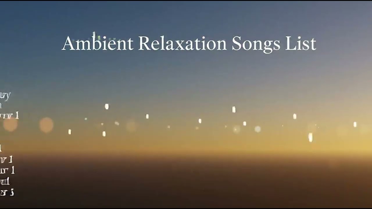 Deep Ambient Relaxation Music for Stress Relief 🌌
