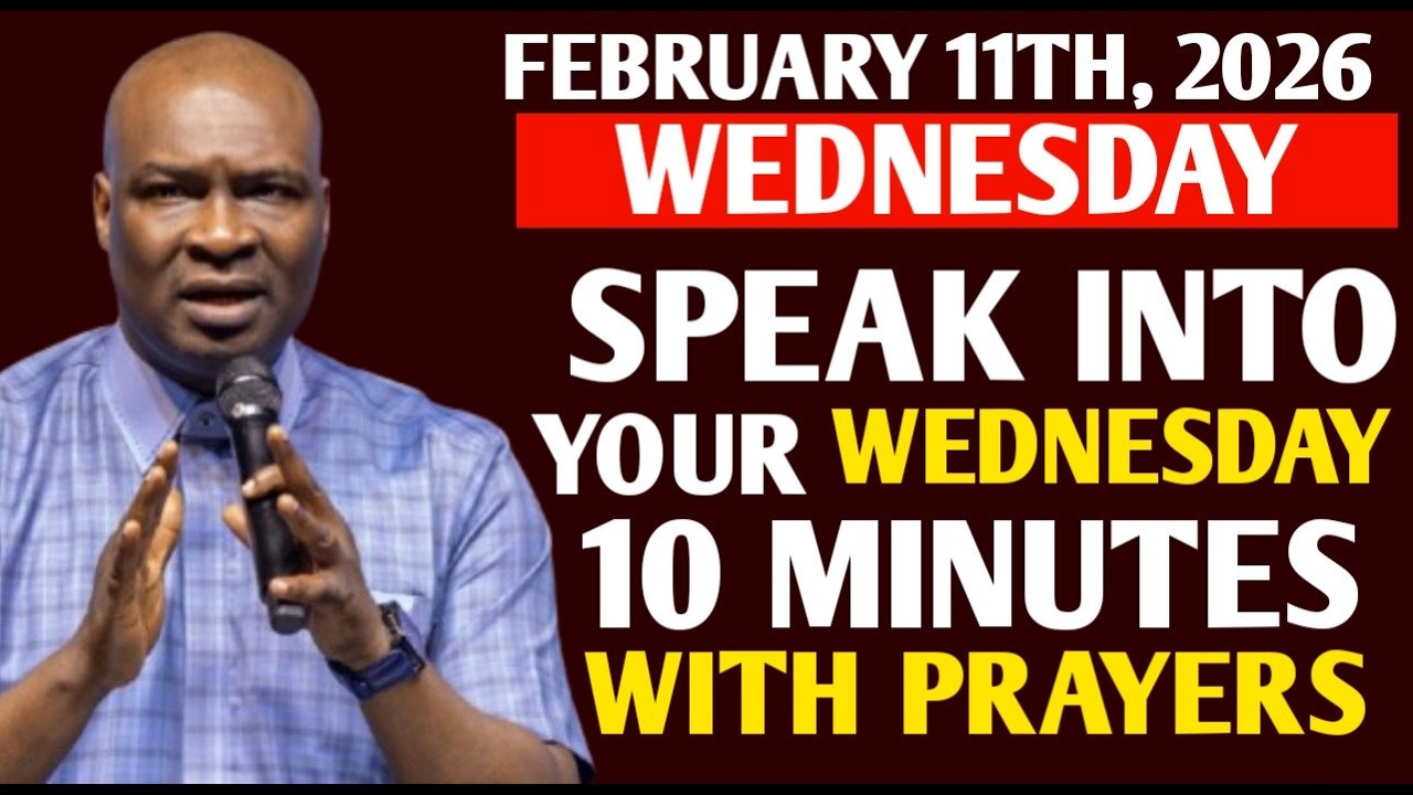 SPEAK INTO YOUR WEDNESDAY WITH PRAYERS | APOSTLE JOSHUA SELMAN