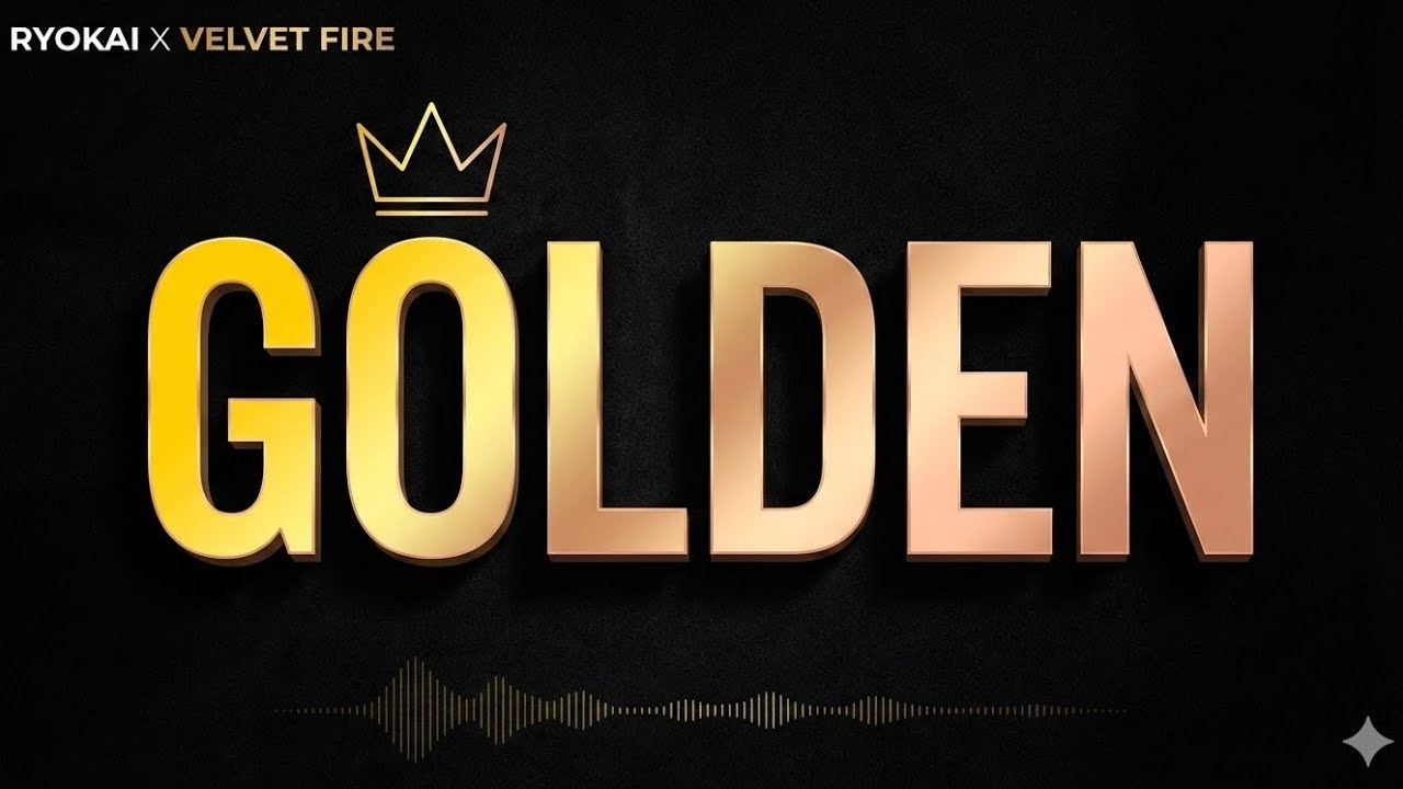 RYOKAI X VELVET FIRE - 'GOLDEN' (Official Audio Visualizer)