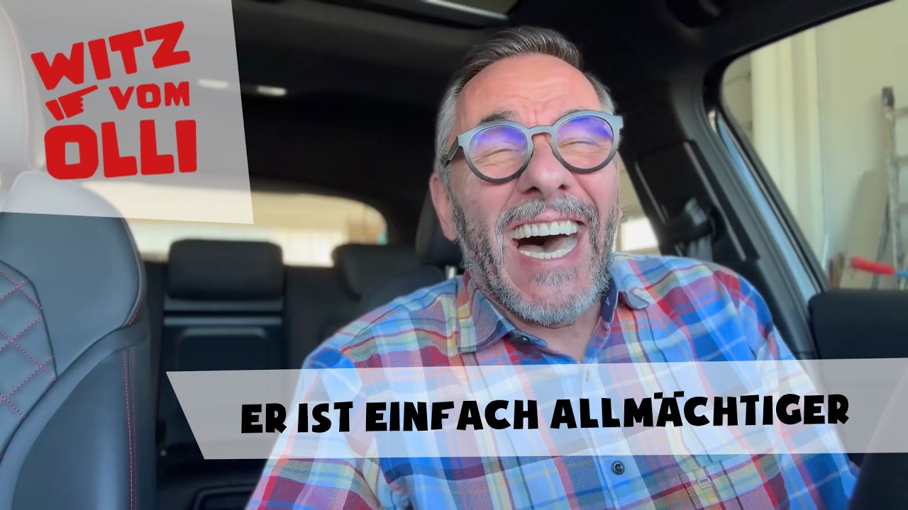 Immer einmal allm&auml;chtiger als du! | Witz vom Olli - 42/26