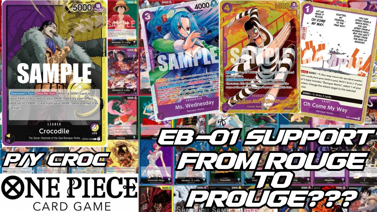 Purple Yellow Croc In EB-01 ??? - Deck Profile - One Piece TCG Sim Gameplay