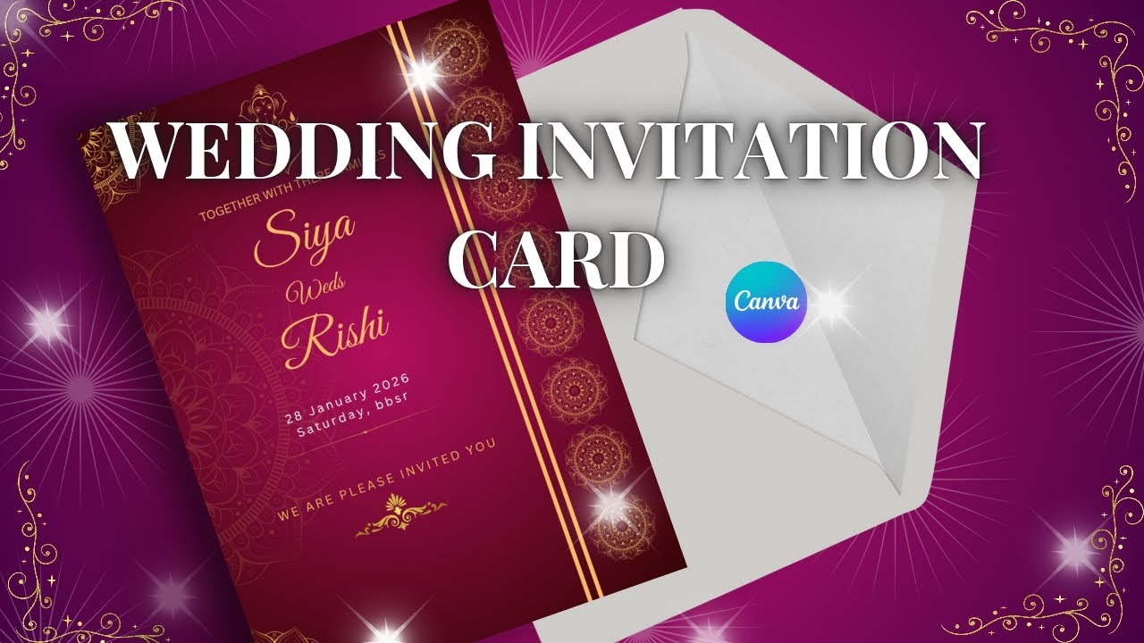 Elegant Wedding Invitations - Beautiful Wedding Card Designs