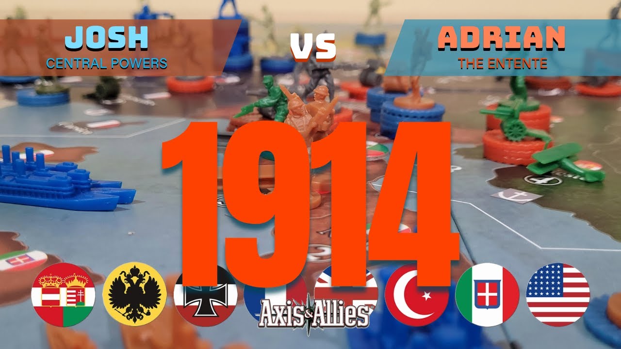 Axis & Allies 1914 Playthrough