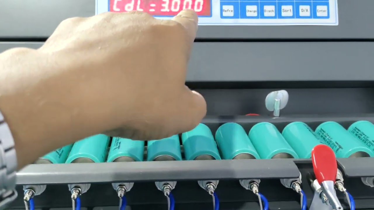 512 channel Lithium cylendrical cell charging and discharging machine - 5V 3A or 5V6A #512channel