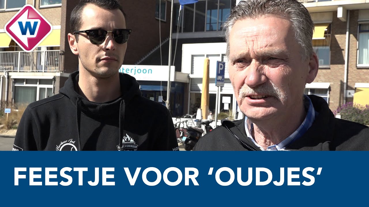 Vreugdevuur Scheveningen steunt plaatselijke 'oudjes' in tijd van corona - OMROEP WEST