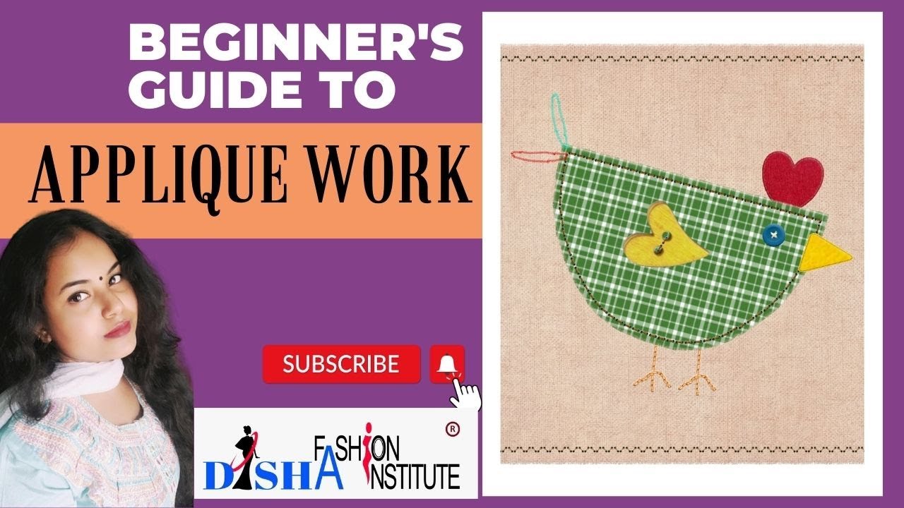 How To Do Applique | Applique Work Tutorial | Must Watch