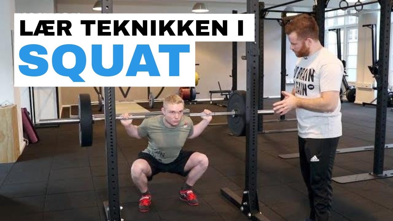 Maxer.dk: Squat: Lær at lave flotte squats - gratis dansk videoguide til effektiv teknik