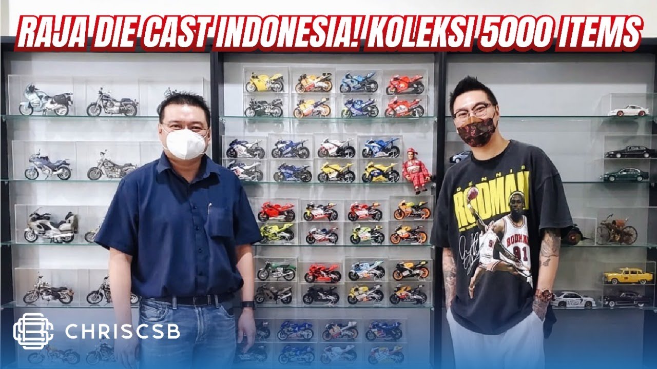 Gokil! Raja Die Cast Indonesia Koleksi 5000 Items, Ada Custom Diecast Juga