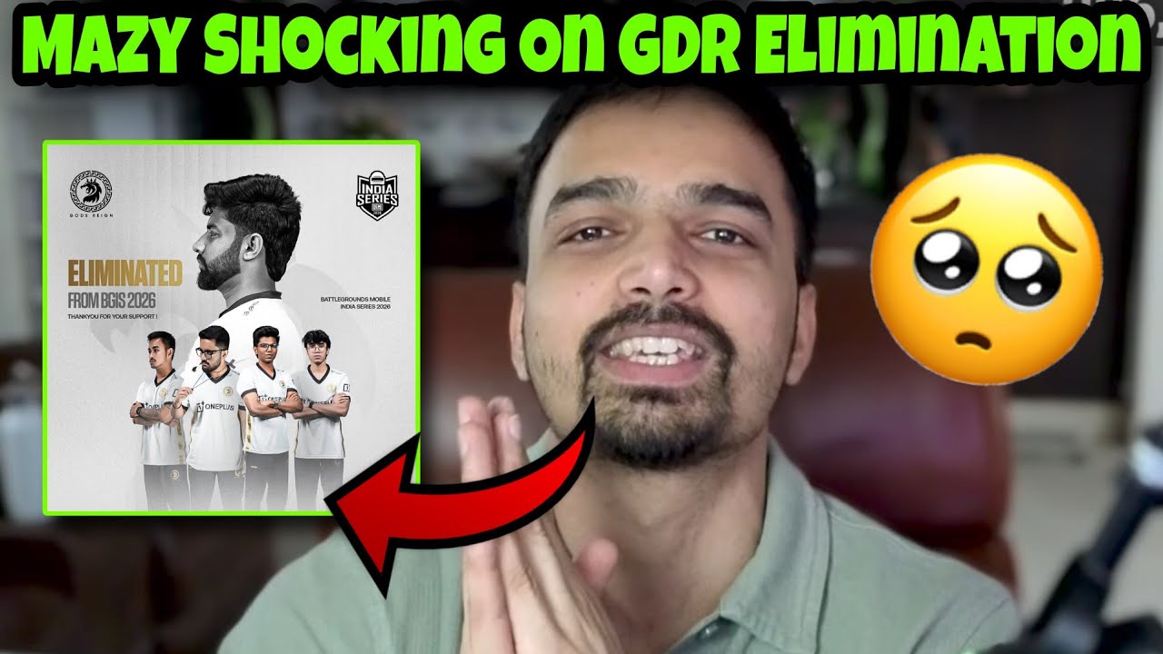 Mazy Shocked On Gods reign Bgis elimination 💔 | Soul Mazy On Gods reign Bgis elimination 