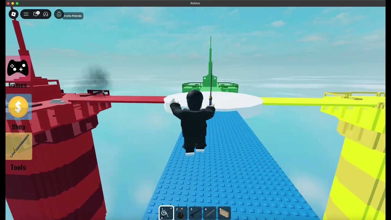 we played tower defence