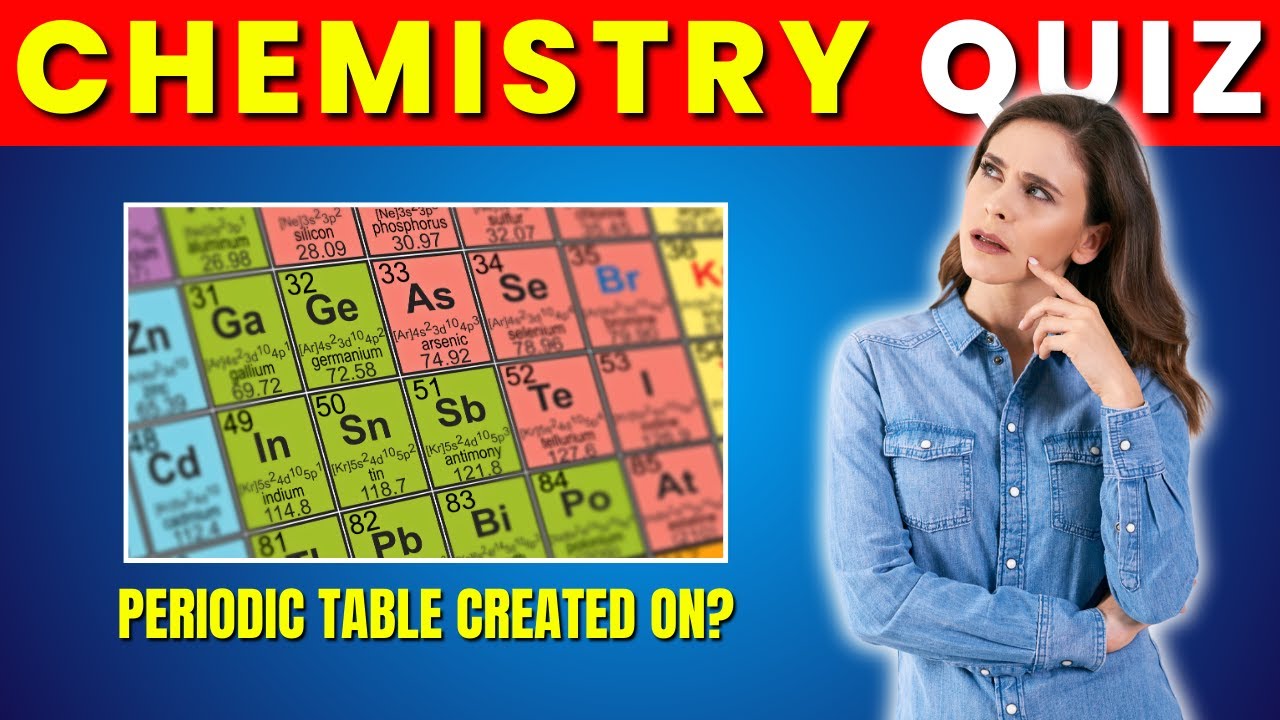50 Chemistry Questions | Fun & Educational Science Quiz!