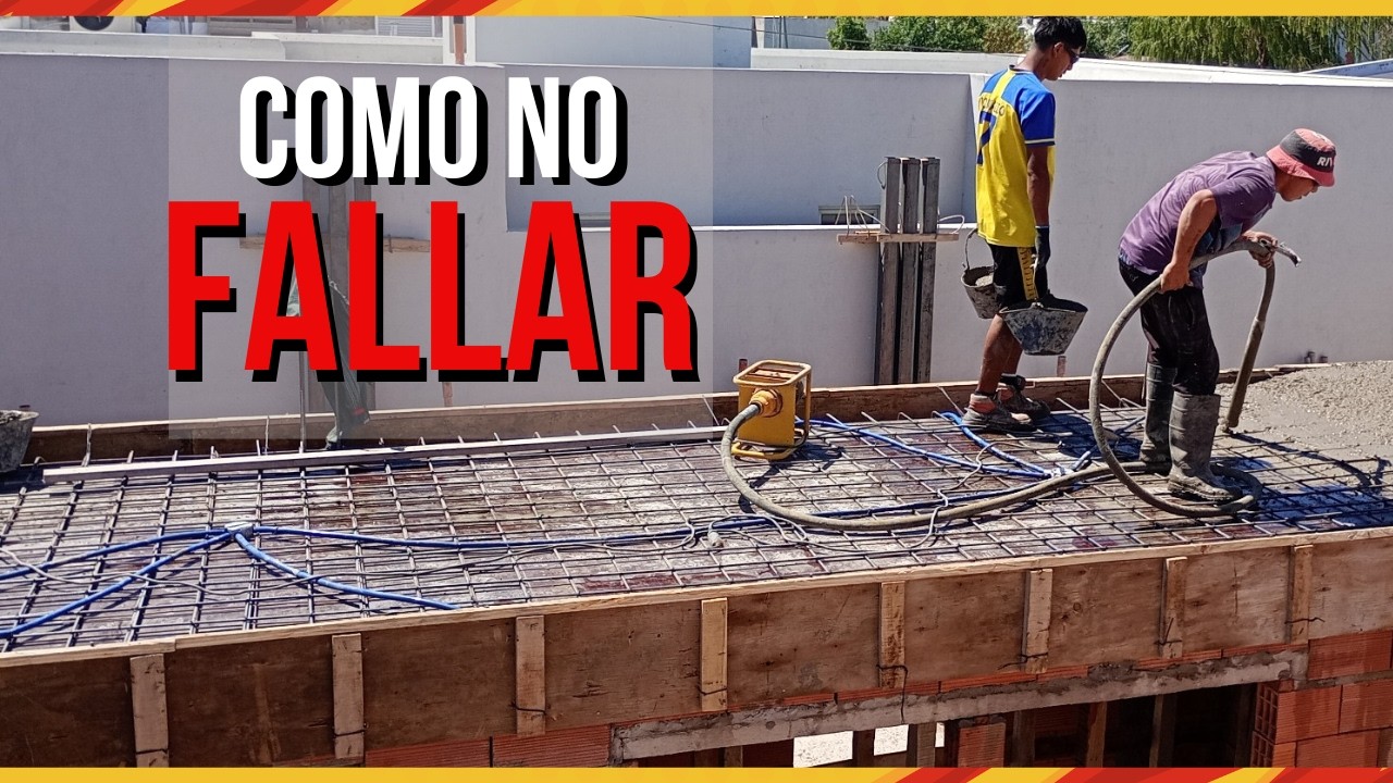 El error más grave al hacer una losa llena (antes de hormigonar)