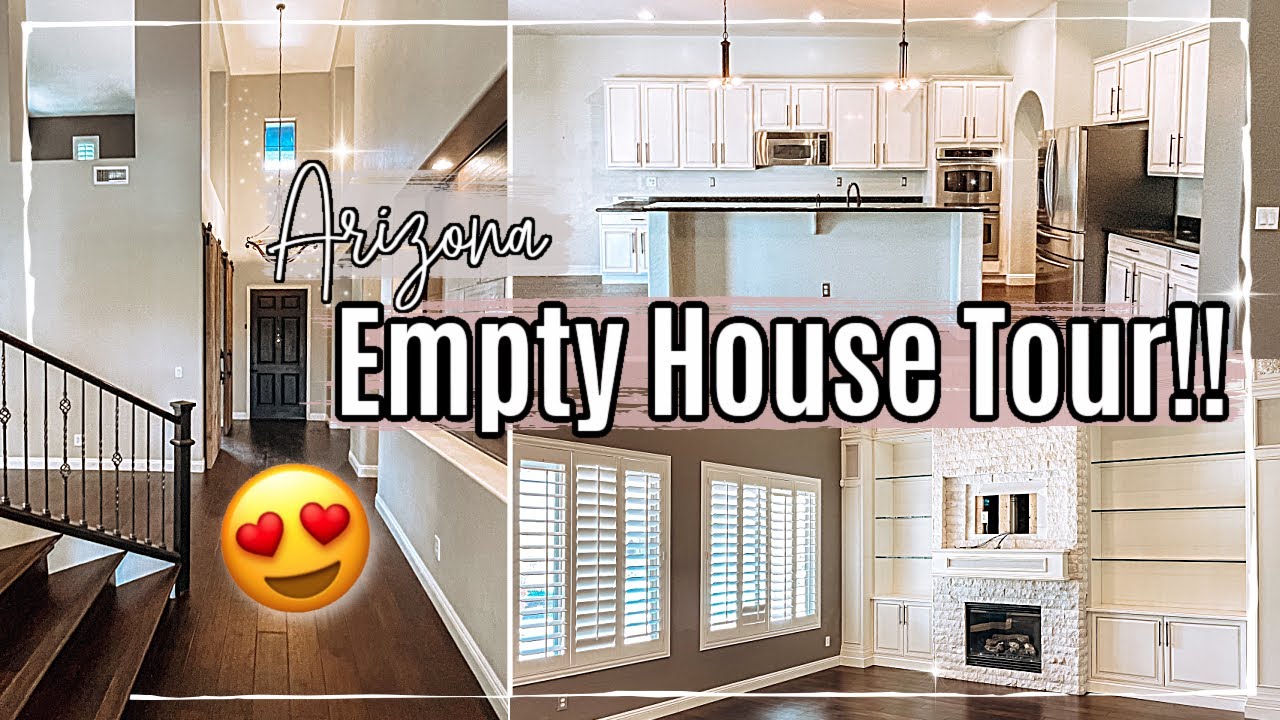 🌵 ARIZONA EMPTY HOUSE TOUR 2021 :: WE MOVED!! NEW HOME TOUR 2021