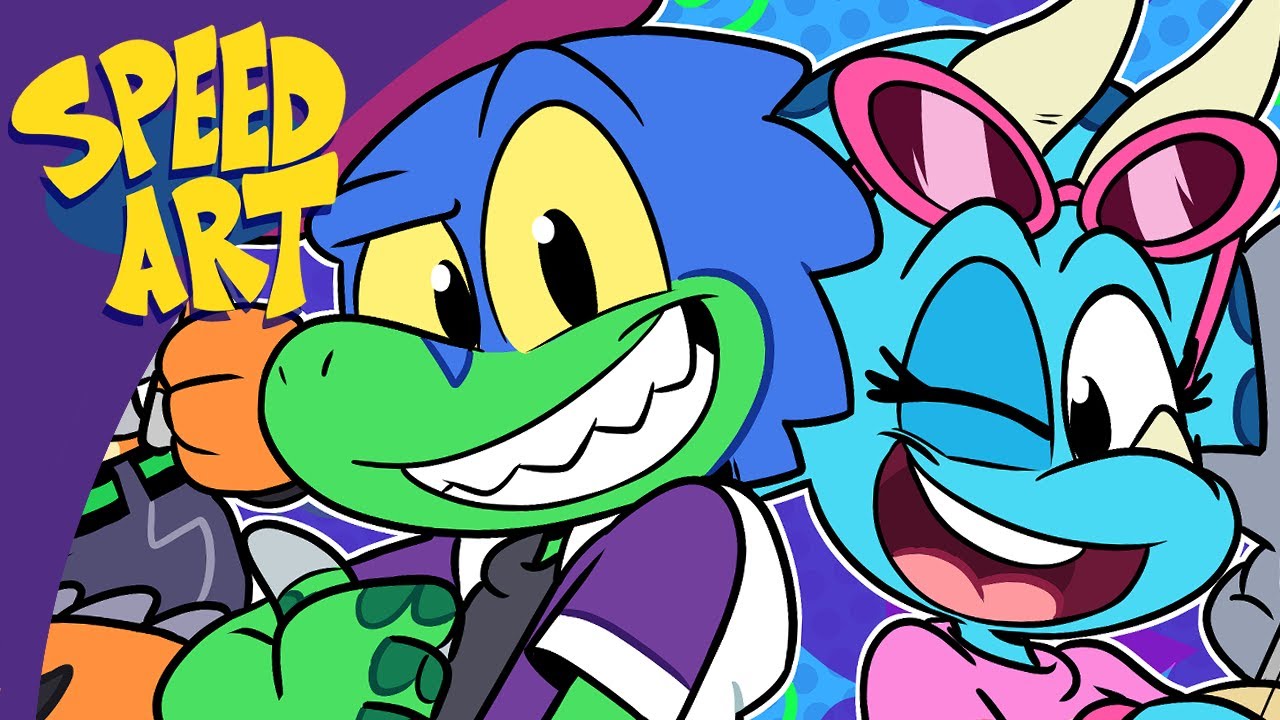 Speed Paint: Dino Party