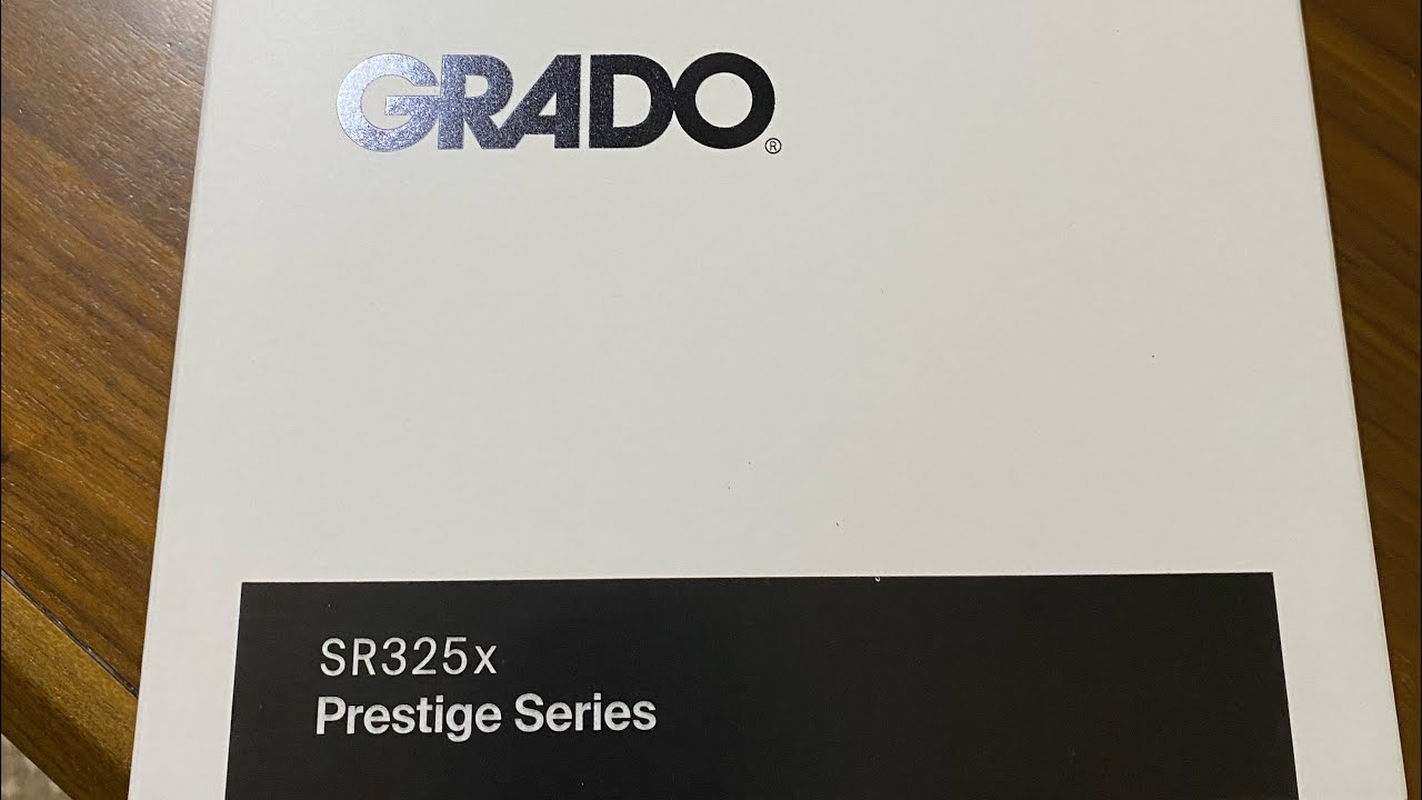 Grado SR325x unboxing #grado #headphones