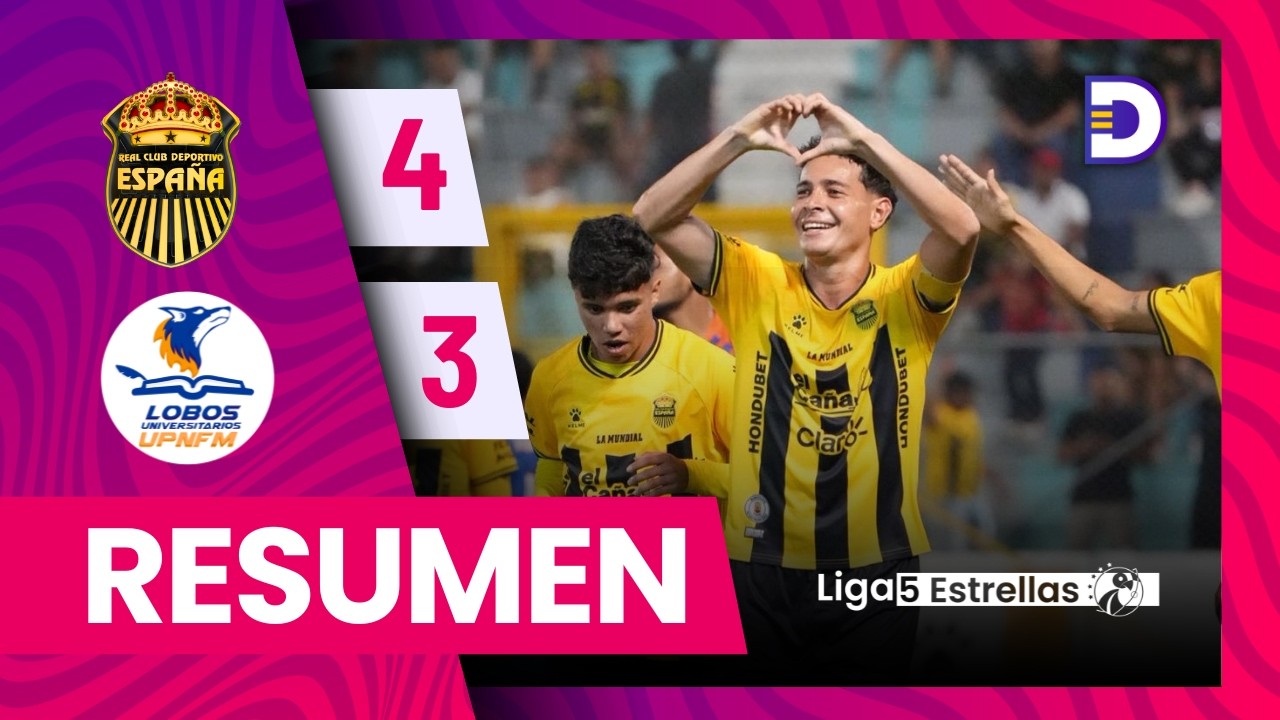 Real España 4 - 3 UPNFM | Jornada 7 | Liga Nacional - Clausura 2025 - 2026