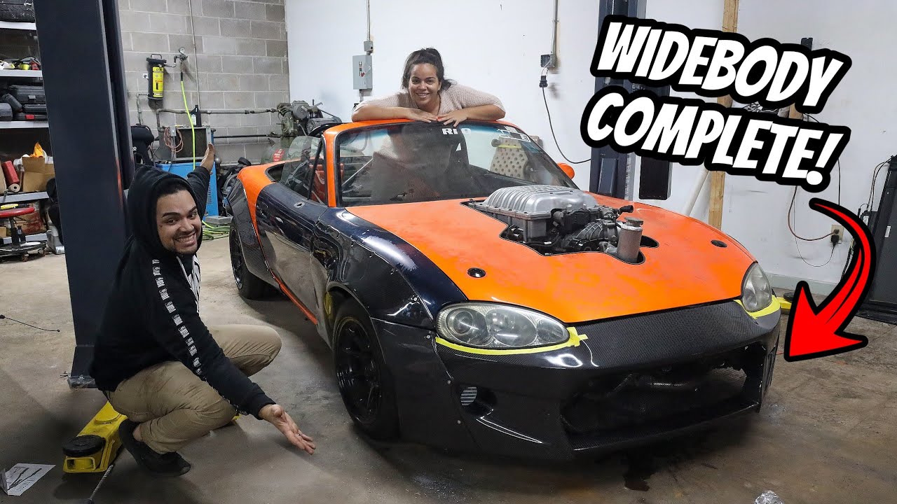 Introducing the Hellcat Miata 2.0! full carbon fiber WIDEBODY!
