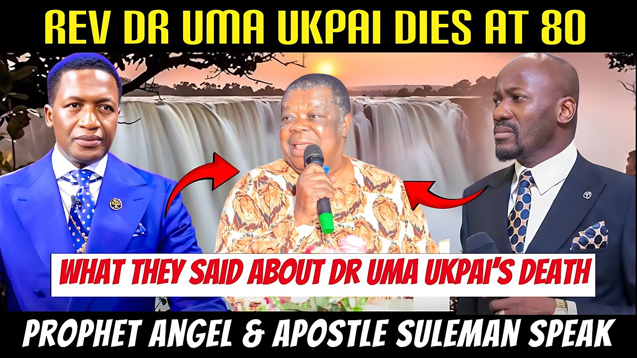 BREAKING‼️Prophet Uebert Angel Said This About Uma UKPAI's Death..Apostle Suleman Speaks #umaukpai