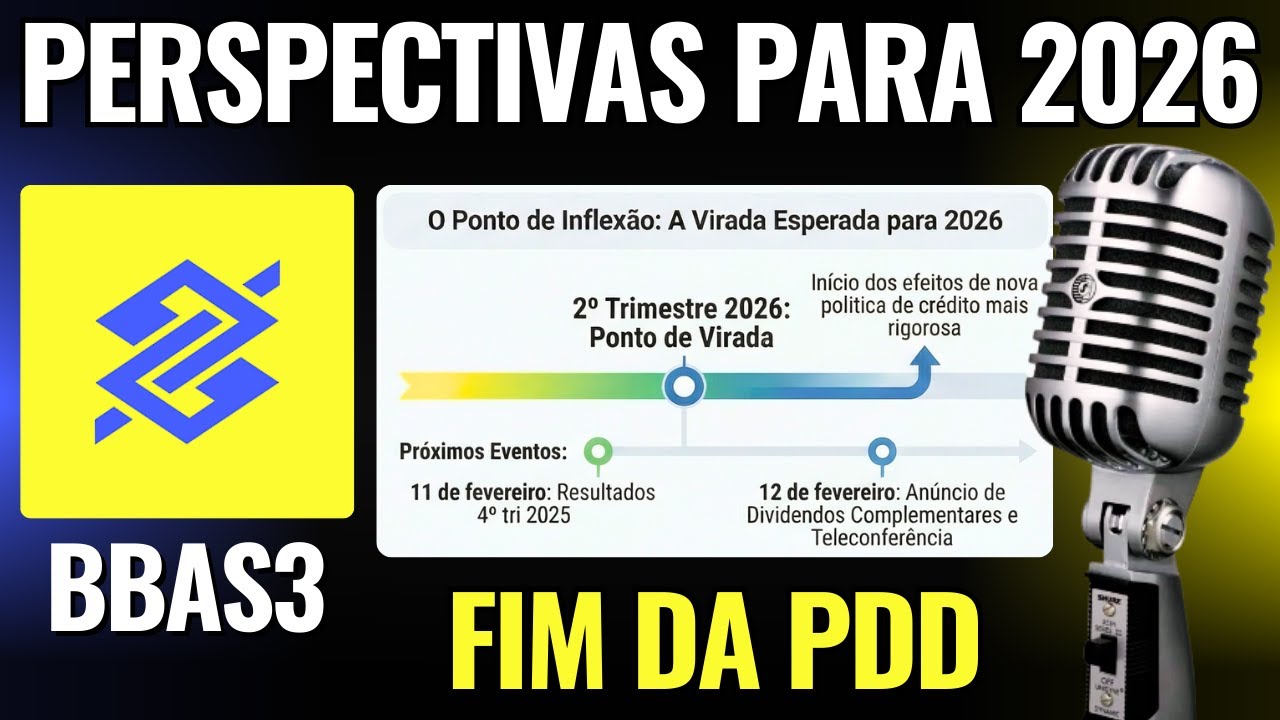 BBAS3 em 2026: O Ponto de Virada Chegou? Fim da PDD em Análise