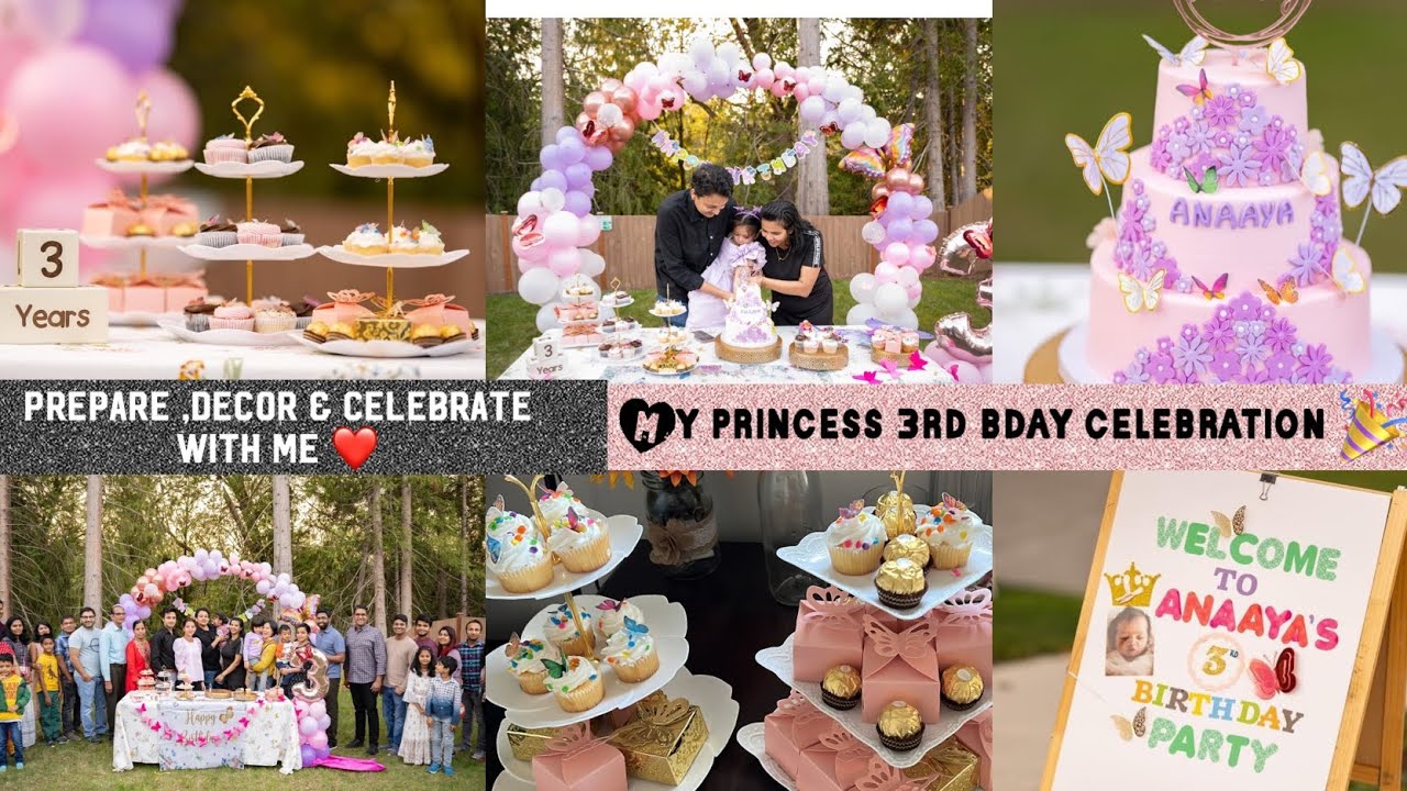 Big day| Birthday preparation & celebration 🎂🥳| butterfly theme b’day decor & return gifts ideas😍